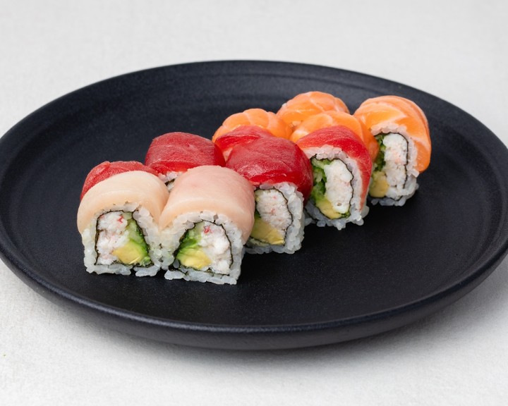 Canadian Snow Crab California Rainbow Roll