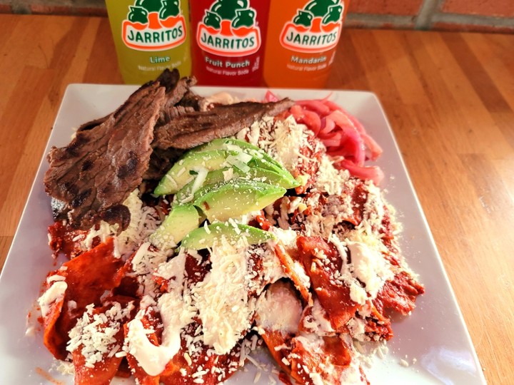 Steak Chilaquiles