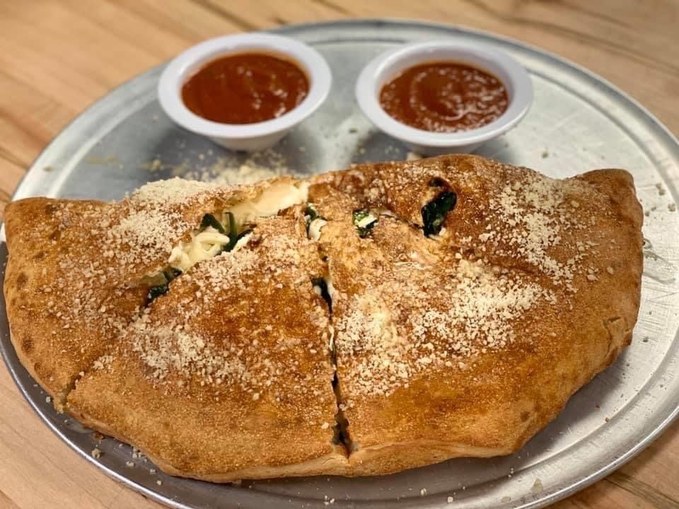 Large Spinach Calzone