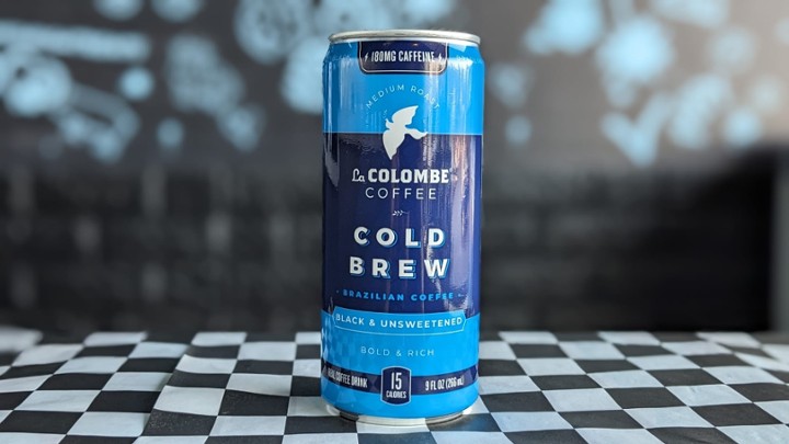 La Colombe Cold Brew Coffee Can - Black (9 oz)