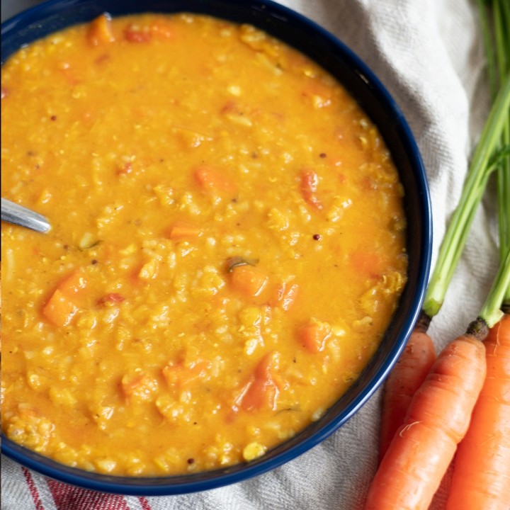 Carrot and Red Lentil Cold Pint