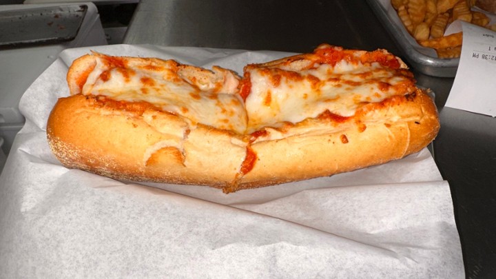 Meatball Parmigiana Sub*