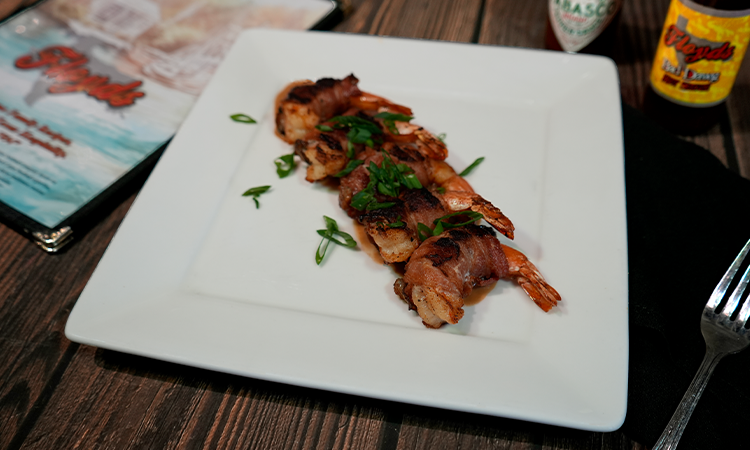 Oyster & Shrimp En Brochette App