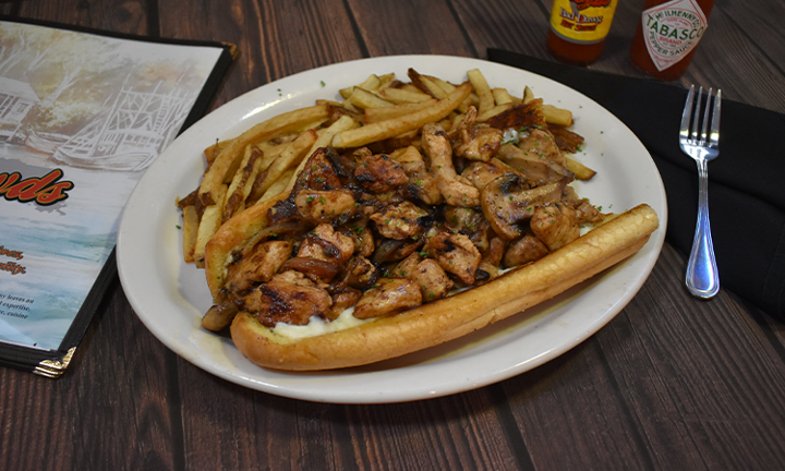 Crazy Cajun Chicken Po’Boy