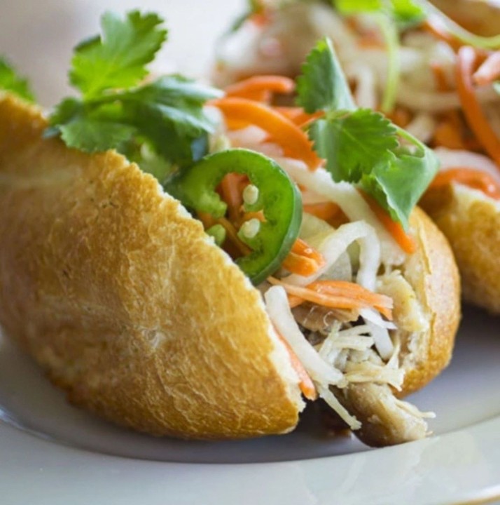 Grilled Chicken Banh Mi