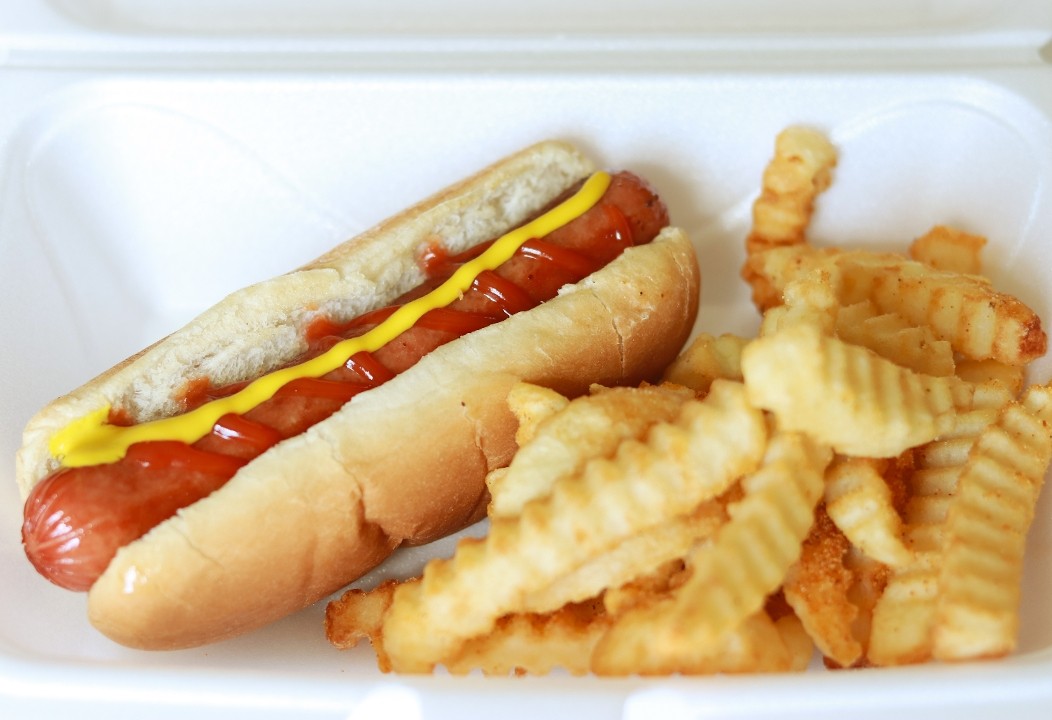 Kid's Hot Dog Meal