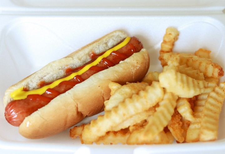 Kid's Hot Dog Meal