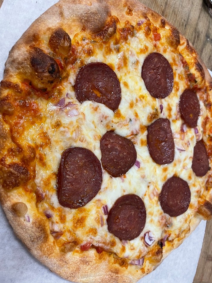LARGE SAUSAGE ( halal beef ) PIZZA