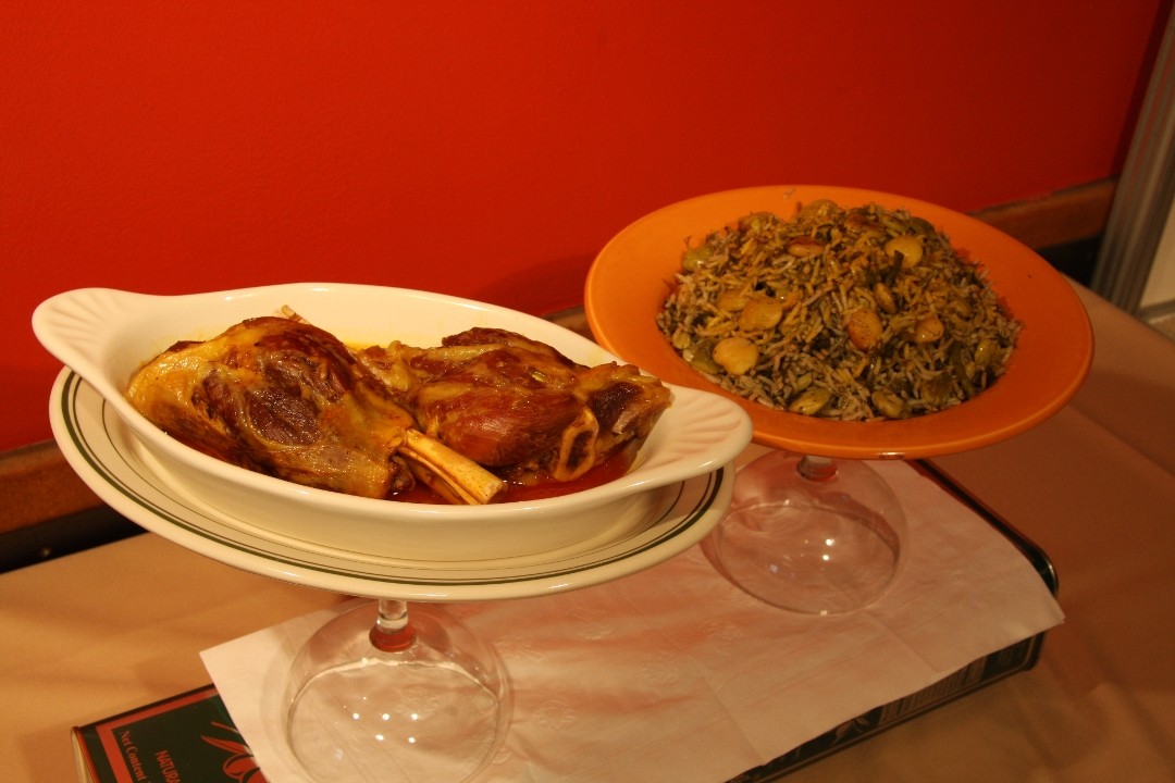 Baghali Polo With Lamb