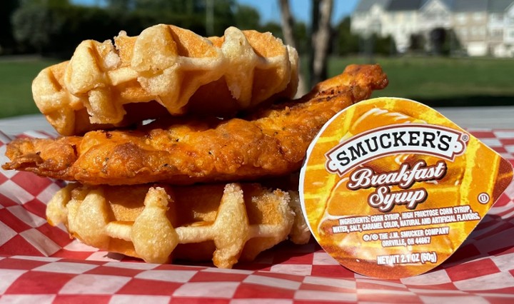 Chicken and Waffle Sandwich