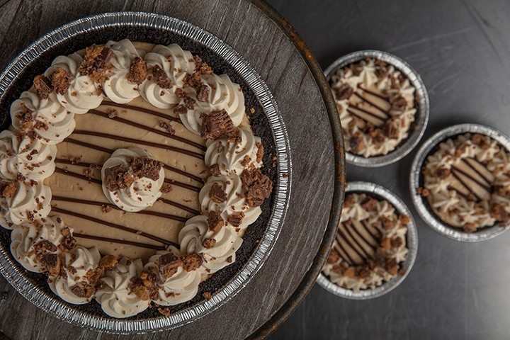 Buttermilk Sky Peanut Butter Cream Pie w/ Ice Cream