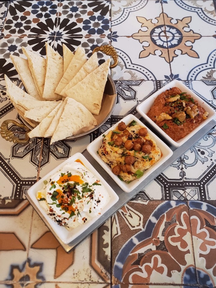 Hummus, Tzatziki, Muhammara