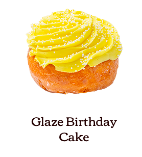 Glaze Birthday Cake