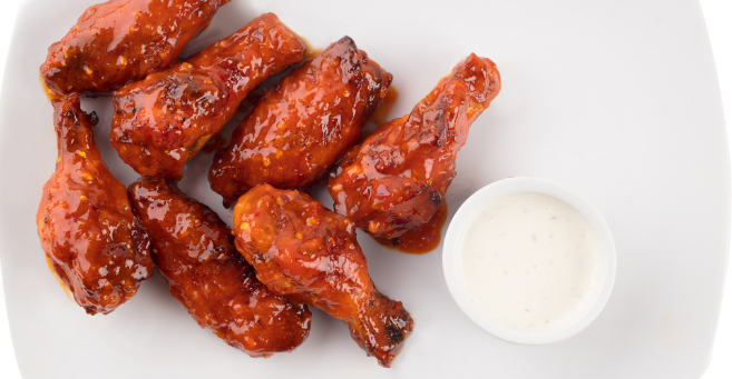 Sweet & Spicy Wings - One Pound