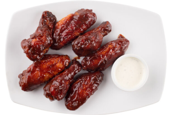 Spicy Call 'Em BBQ Wings - One Pound