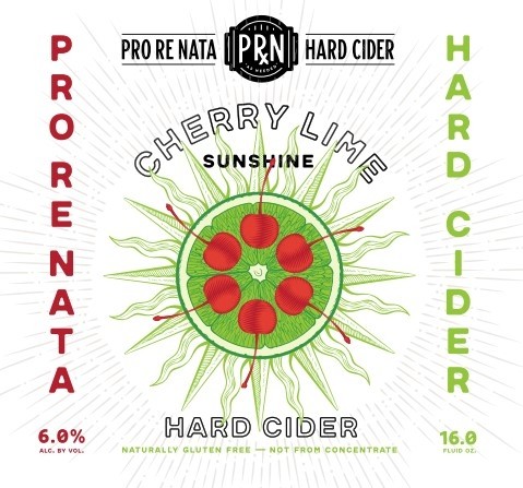 Cherry Lime Sunshine Cider 4-pack
