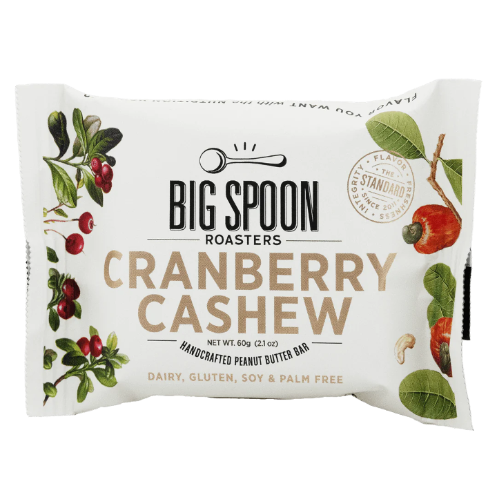 Cranberry Cashew Butter Protein Bar ❄️