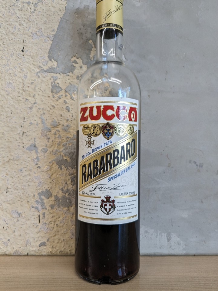 Amaro Zucca Rabarbaro