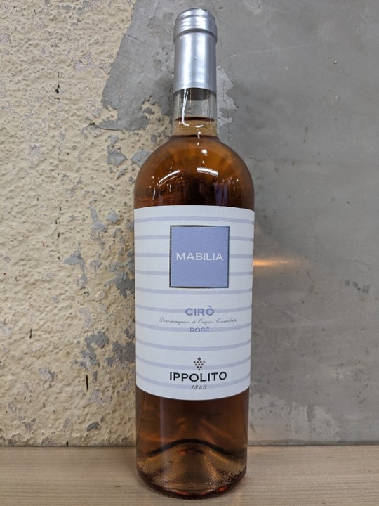 Ippolito Rosé 100% 2022 Gaglioppo Bottle