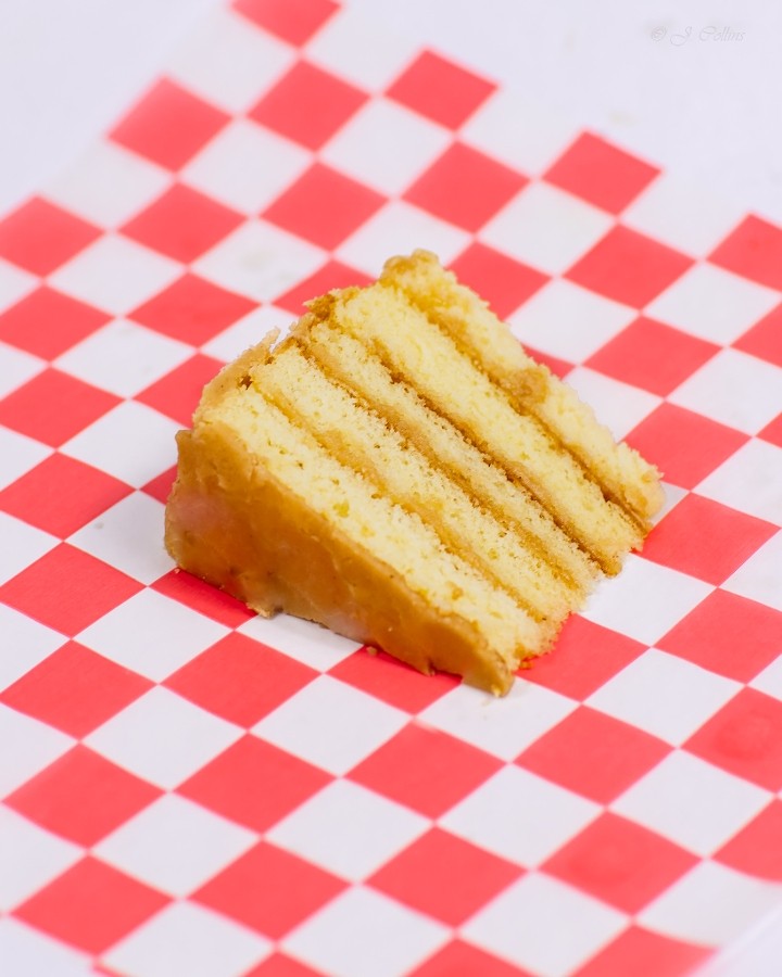 Peanut Butter Cake Slice