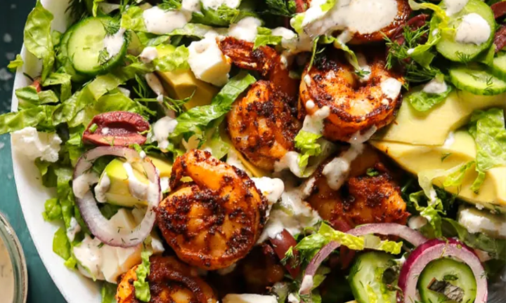 BLACKENED SHRIMP SALAD