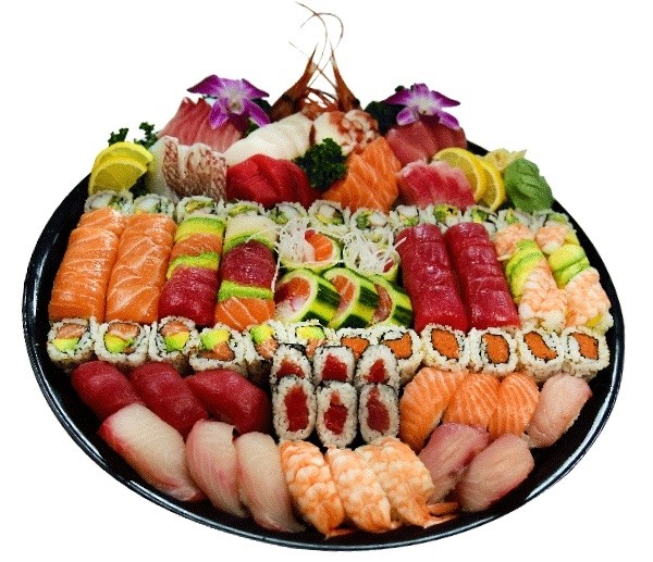# 5 Sushi, Sashimi & Roll Combo (111 pcs)