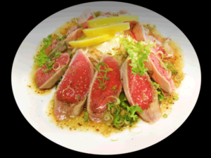 Black Pepper Tuna Tataki