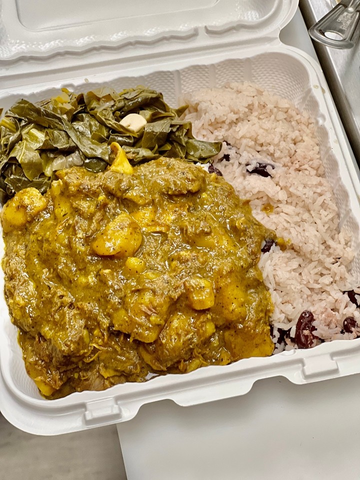 *Curry Goat