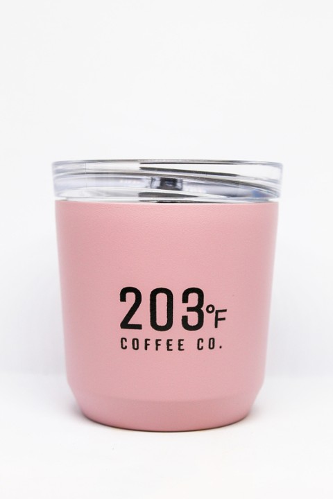 8oz Light Pink To-Go Tumber