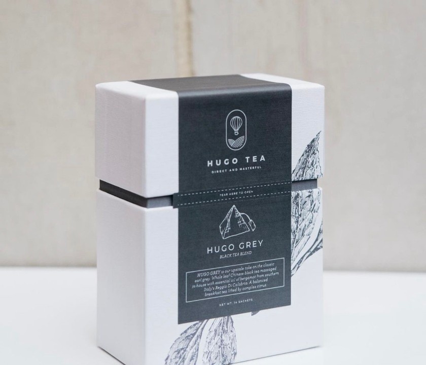 Hugo Grey (Earl Grey) Hugo Tea Box
