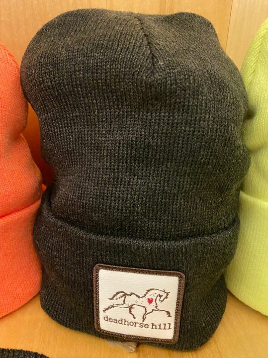 deadhorse patch beanie heather charcoal