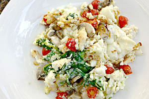 Healthy Start Chicken Eggwhite Scramble