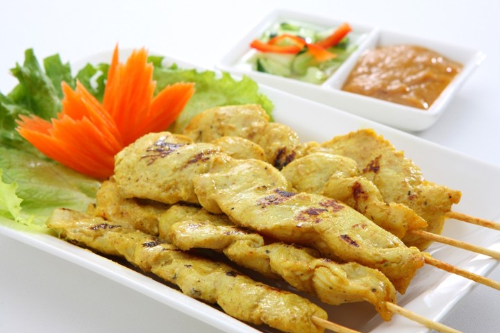 1. THAI CHICKEN SATAY