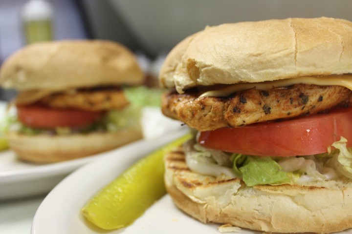 Grilled Chicken Burger