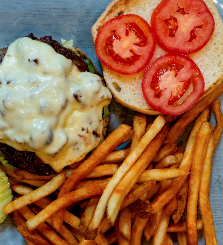 Cherry Bacon Marmalade Burger