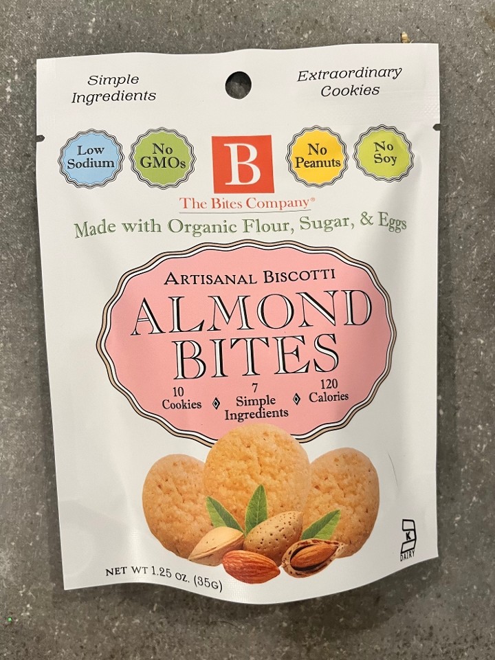 Biscotti Almond Bites
