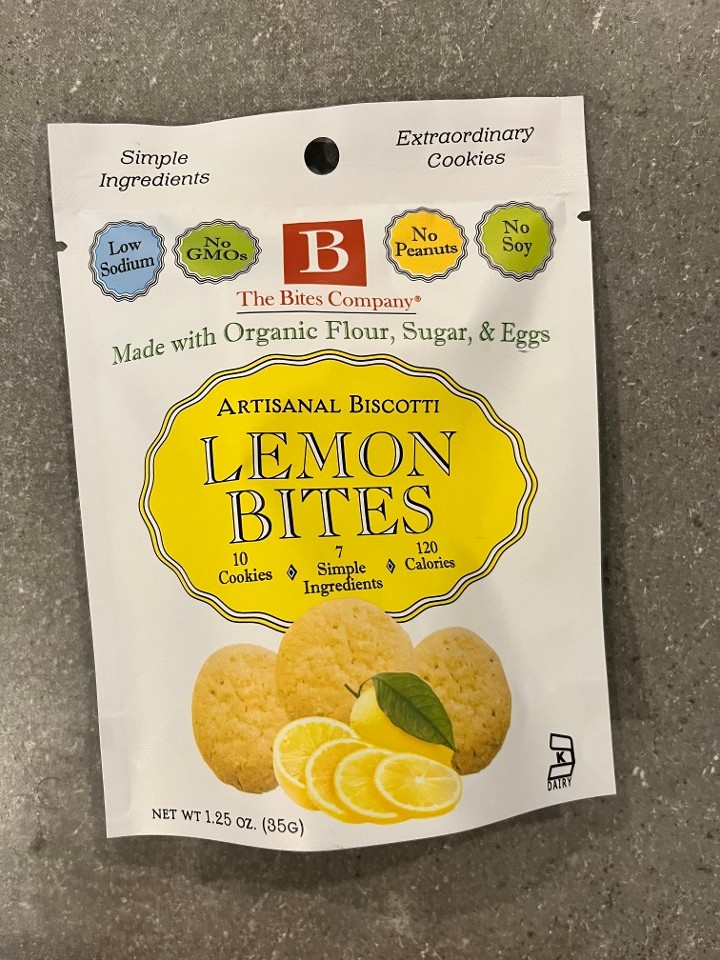 Biscotti Lemon Bites