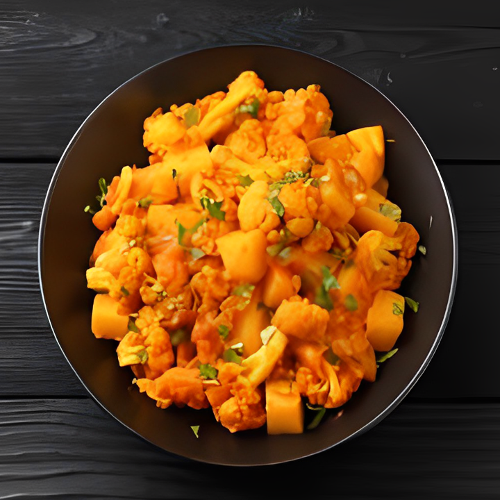 Karivepaku Gobi (Curry Leaves) (Spicy)