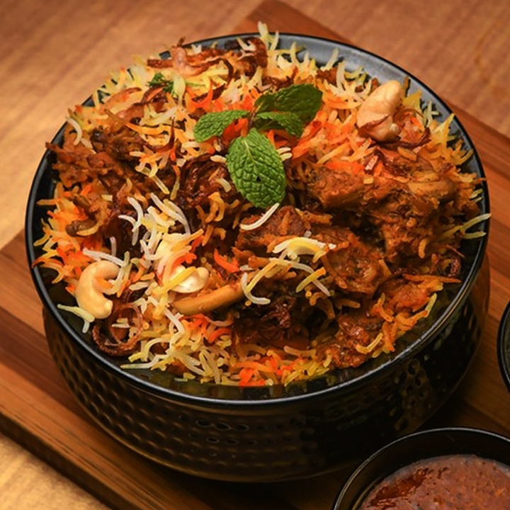 Ulavacharu Mutton Dum Biryani (Spicy)