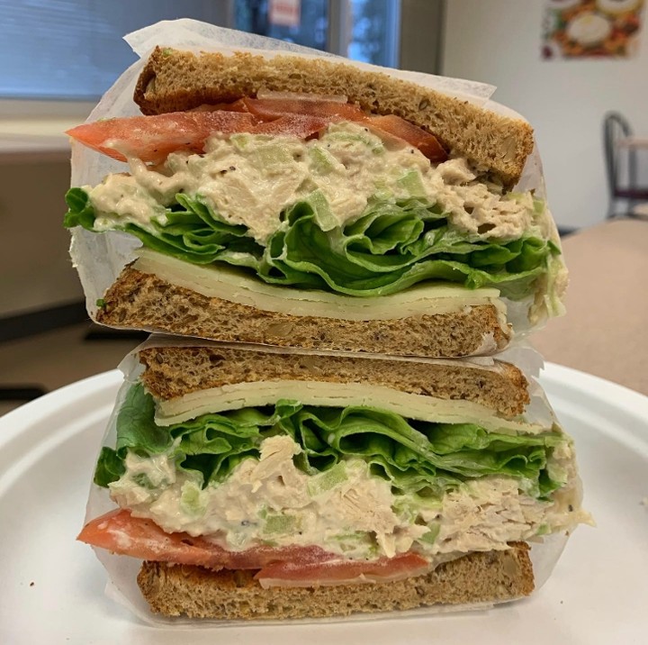 Homemade Chicken Salad Sandwich