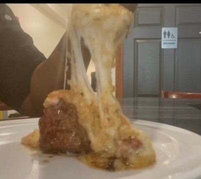 Parmesan encrusted  Ribeye Steak Bites Platter