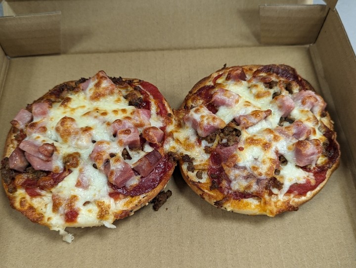 Create your Own Bagel Pizza