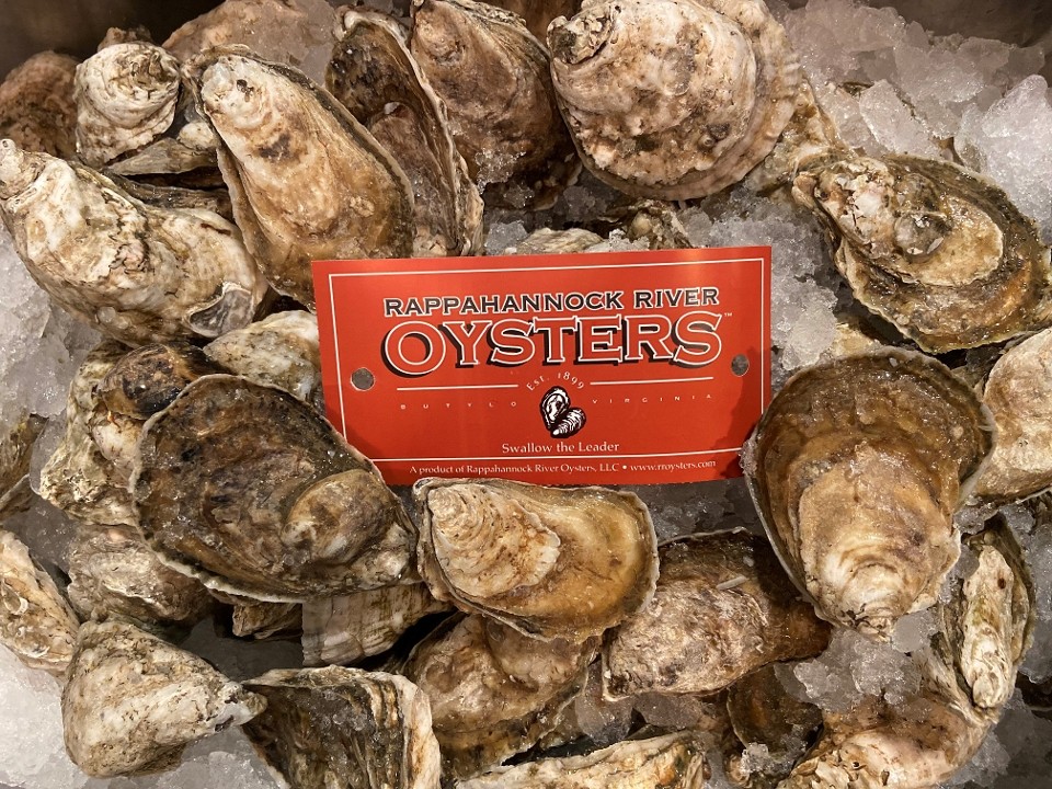 Un-shucked Rappahannock Oysters