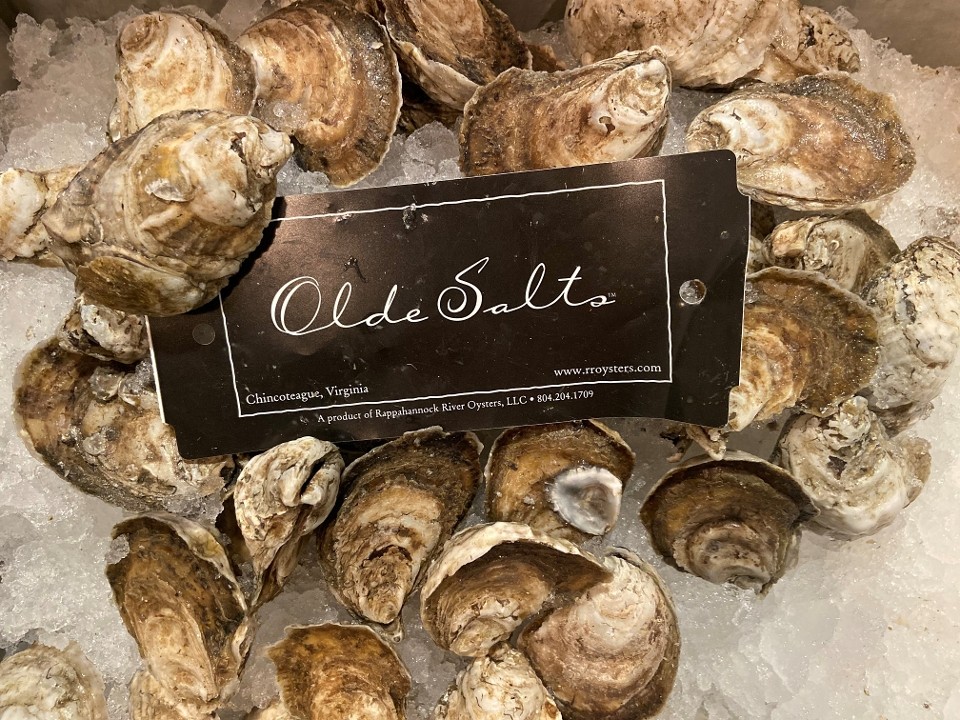 Un-shucked Olde Salt Oysters