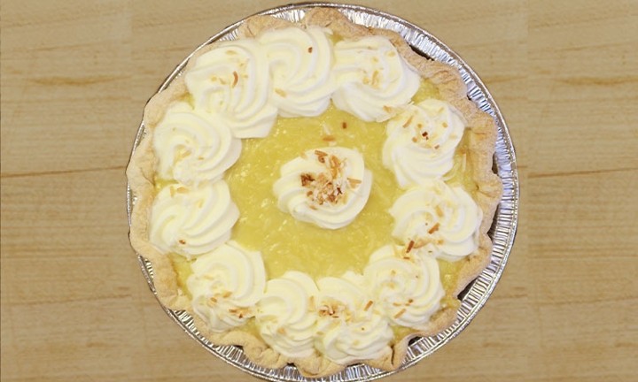 ✿ 9" Coconut Cream Pie