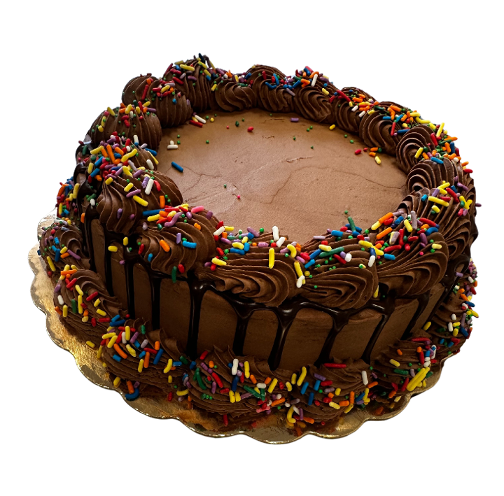 Flourless Chocolate Cake (2 layers)