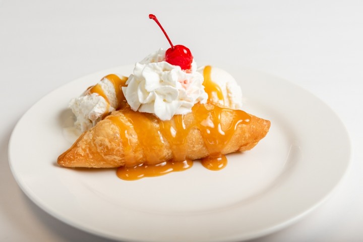 Caramel Apple Turnover Sundae