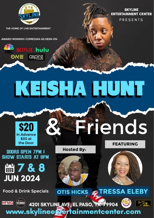 Keisha Hunt and Friends -- Advance Ticket Sale (June 8 Event)