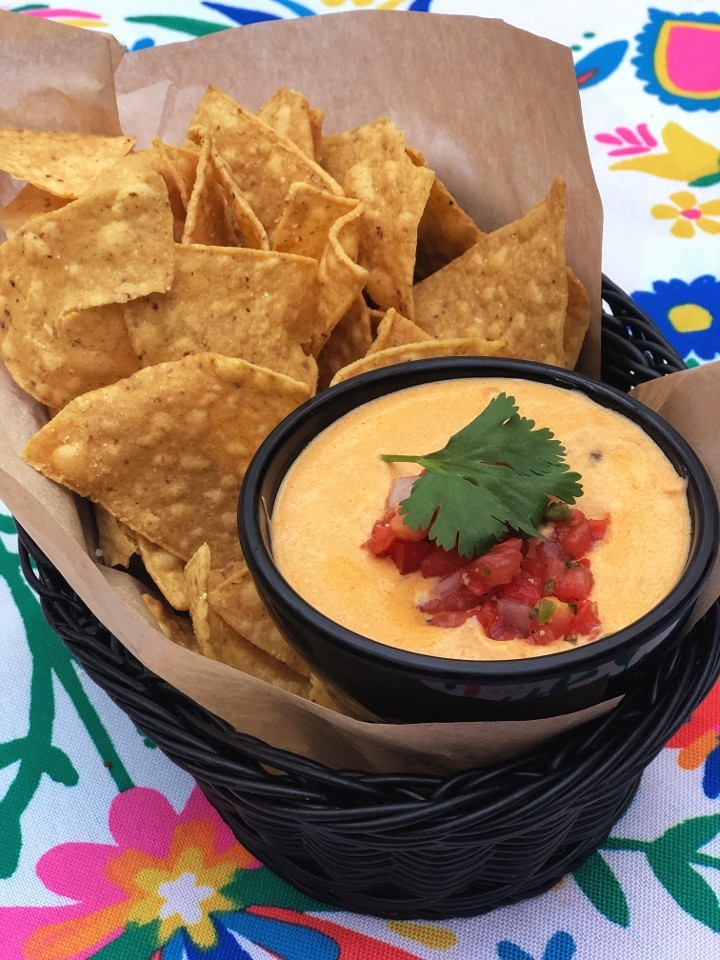 Chips and Chipotle Queso