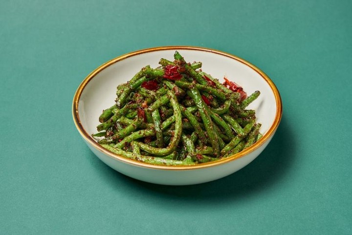 干煸四季豆 String Bean with Minced Pork